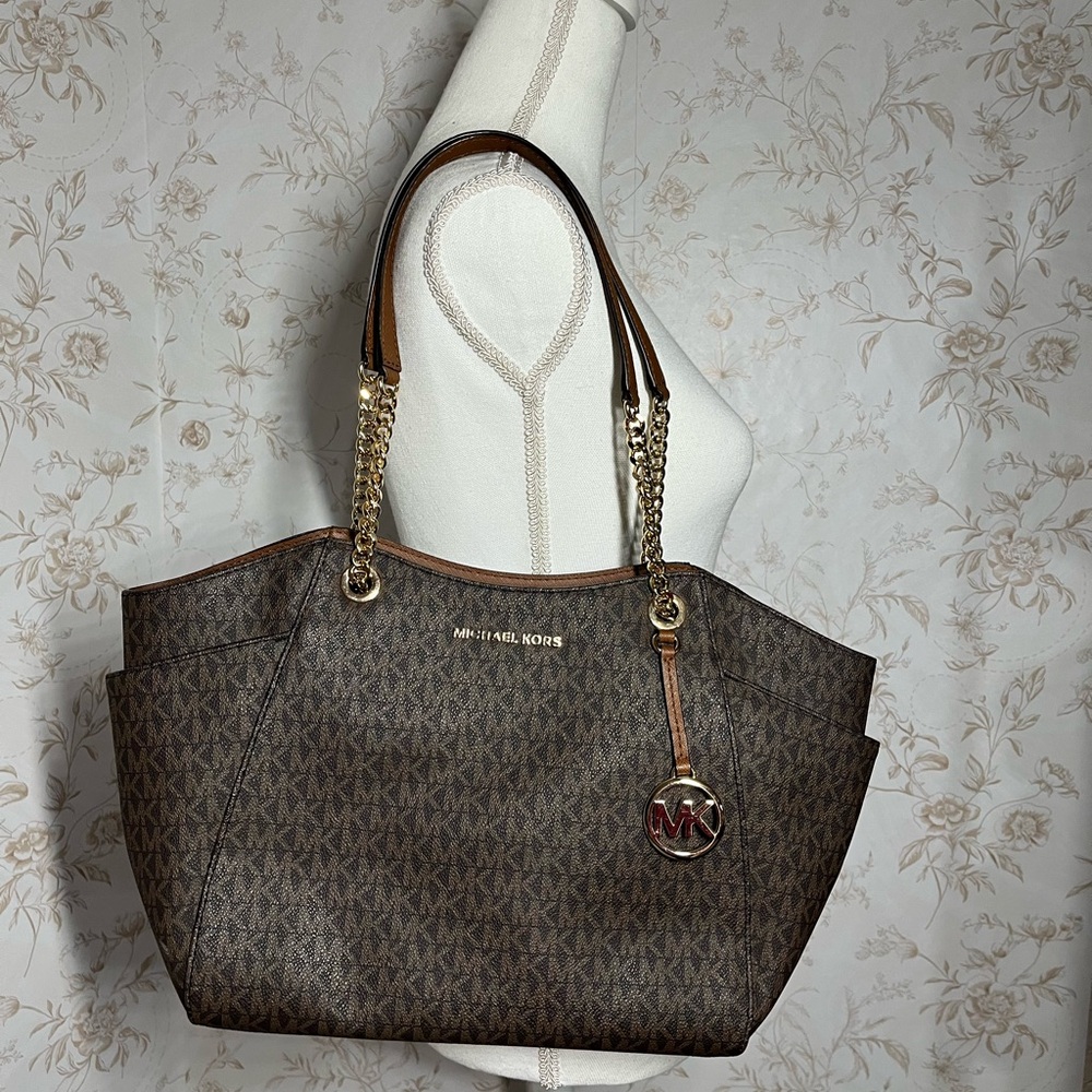 Michael Kors Signature Brown Tote